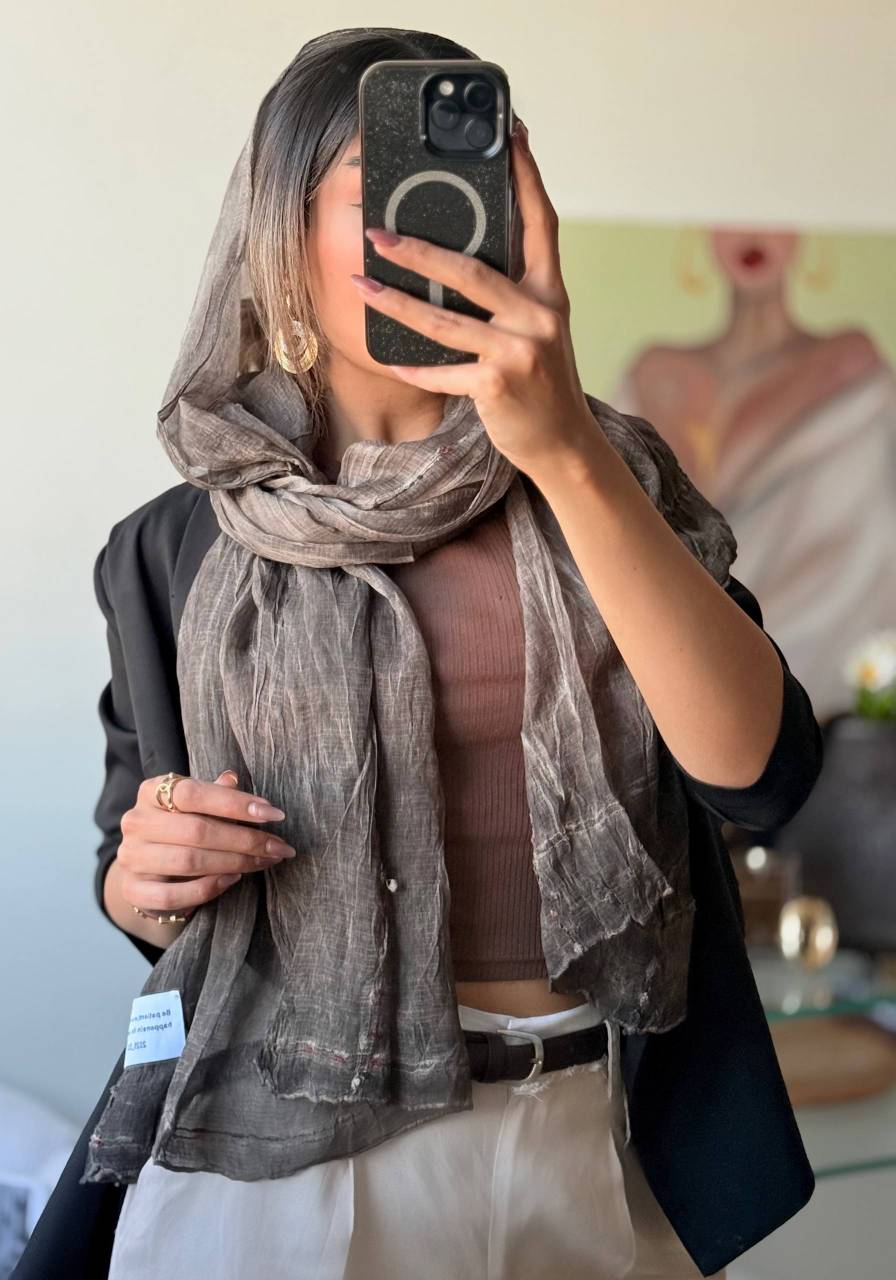 شال عیدانه موکا 